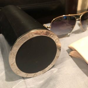 BVLGARI Aviator Sunglasses